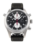 Pre-Owned IWC Pilot's Double Chrono Watch